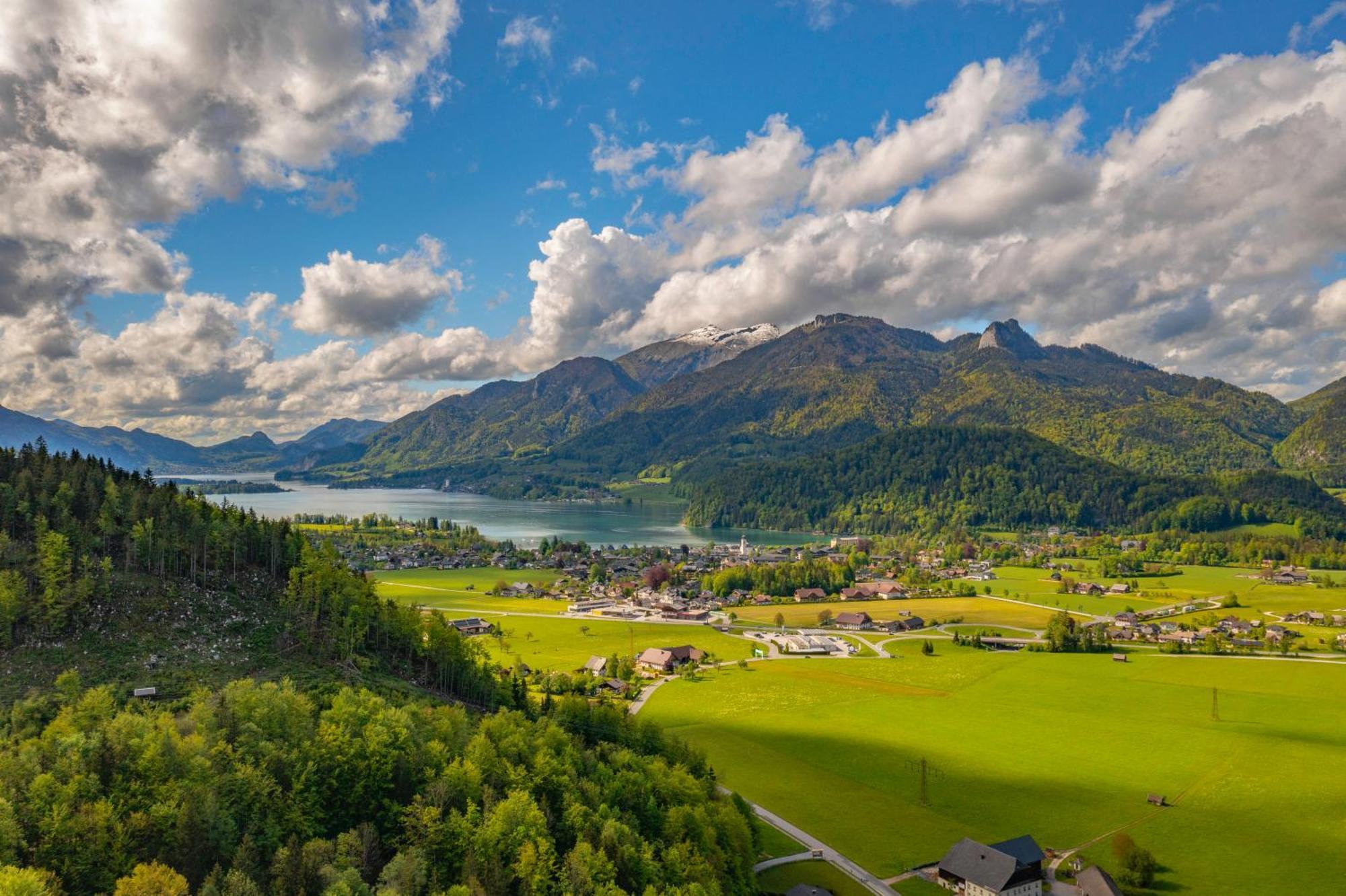 Suite Apartment Modern Getaway - Neu Renoviert - Strobl Am Wolfgangsee Eksteriør bilde