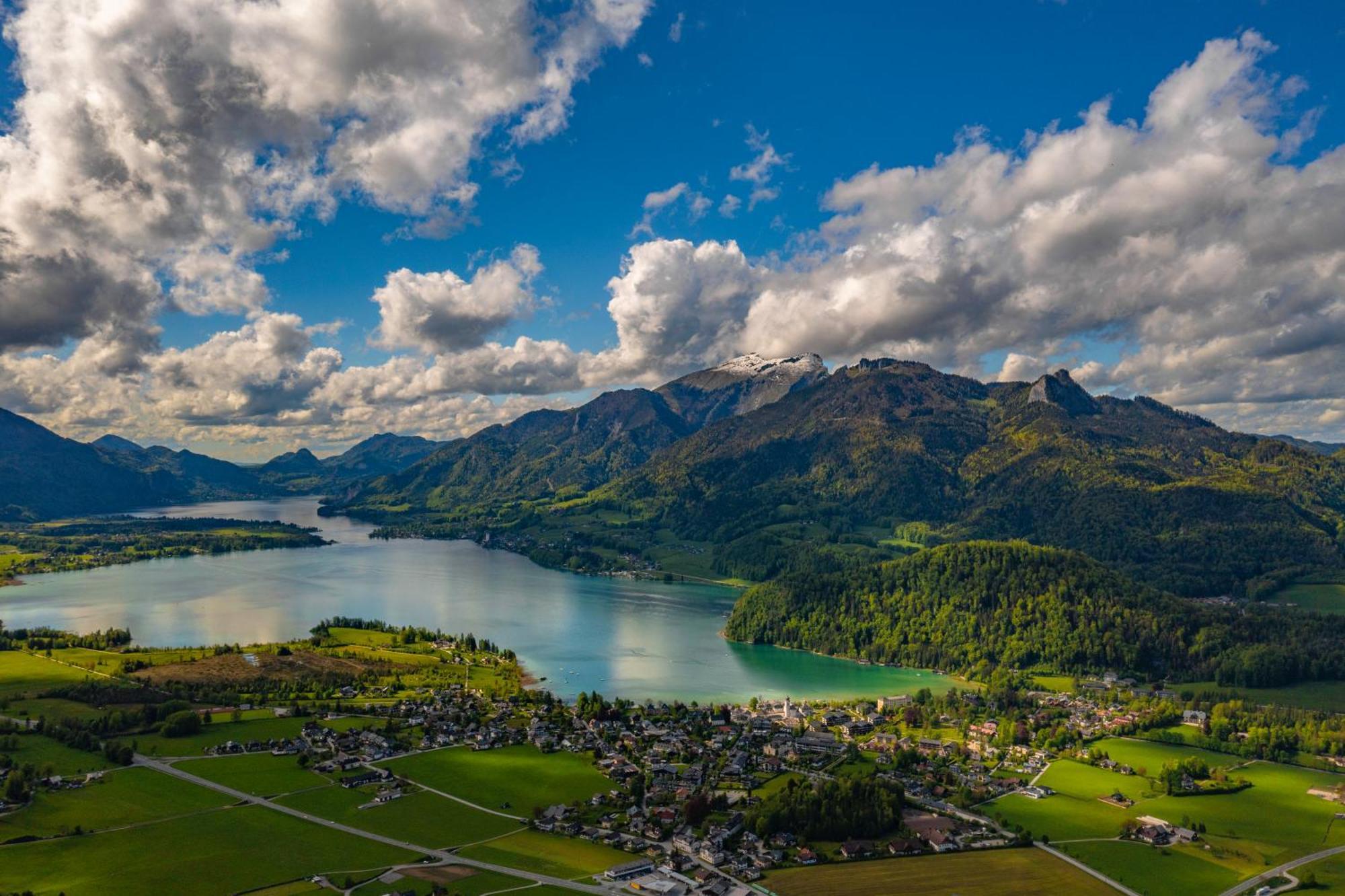 Suite Apartment Modern Getaway - Neu Renoviert - Strobl Am Wolfgangsee Eksteriør bilde