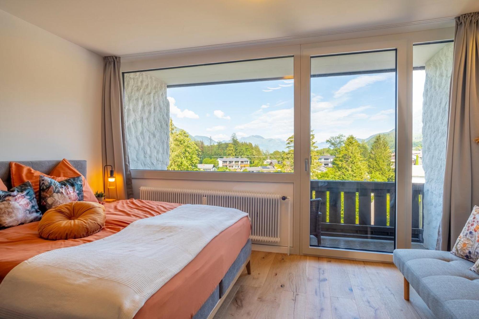 Suite Apartment Modern Getaway - Neu Renoviert - Strobl Am Wolfgangsee Eksteriør bilde