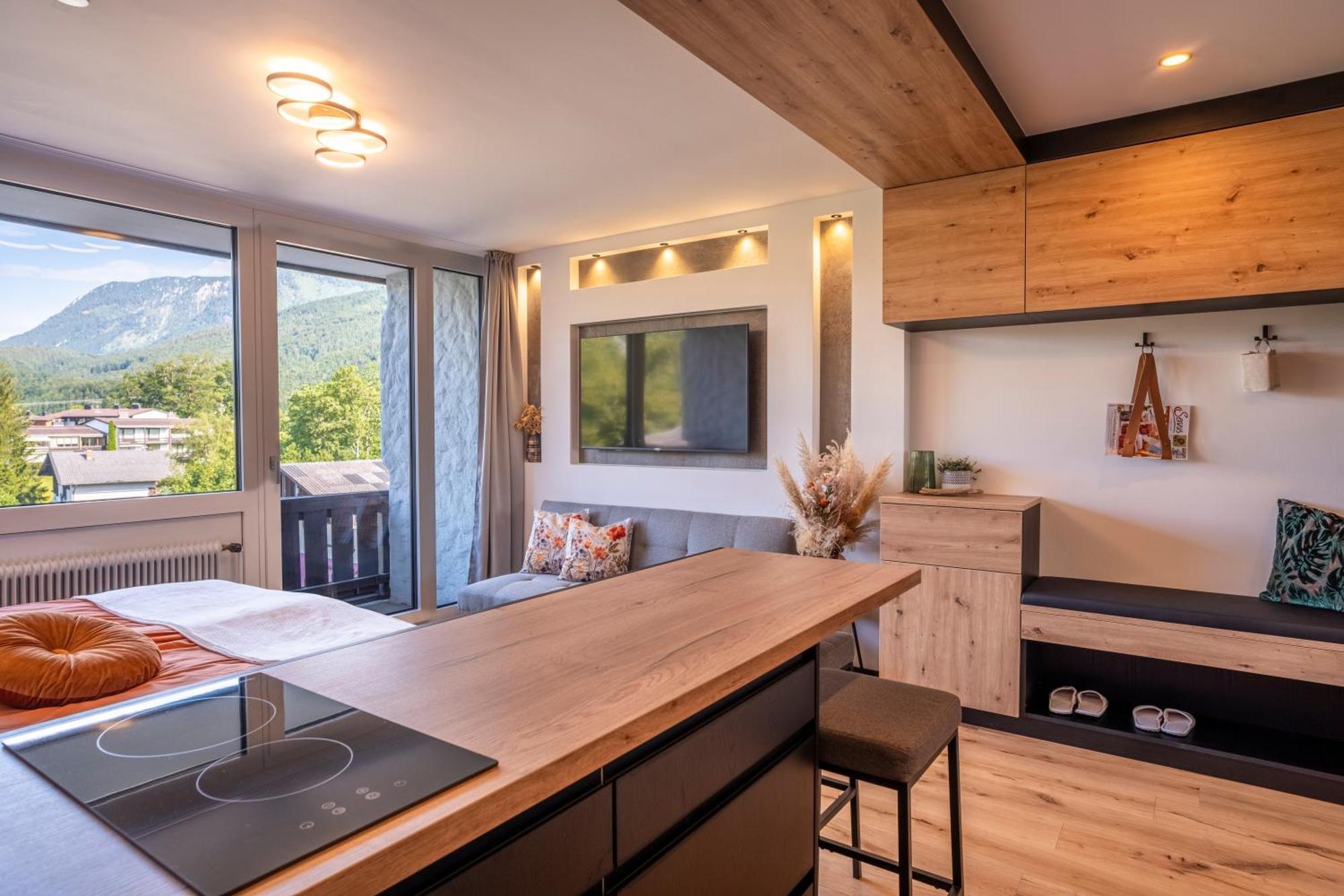 Suite Apartment Modern Getaway - Neu Renoviert - Strobl Am Wolfgangsee Eksteriør bilde